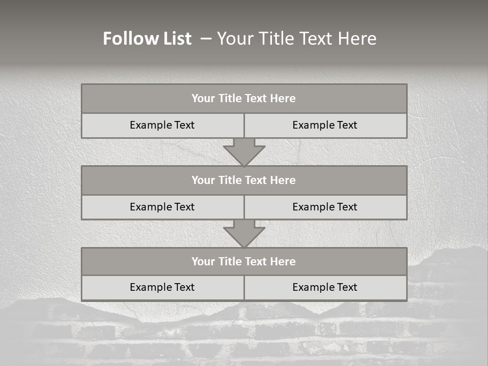 Vintage Factory Stone PowerPoint Template
