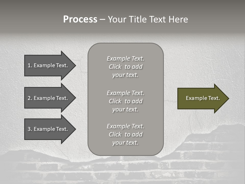 Vintage Factory Stone PowerPoint Template