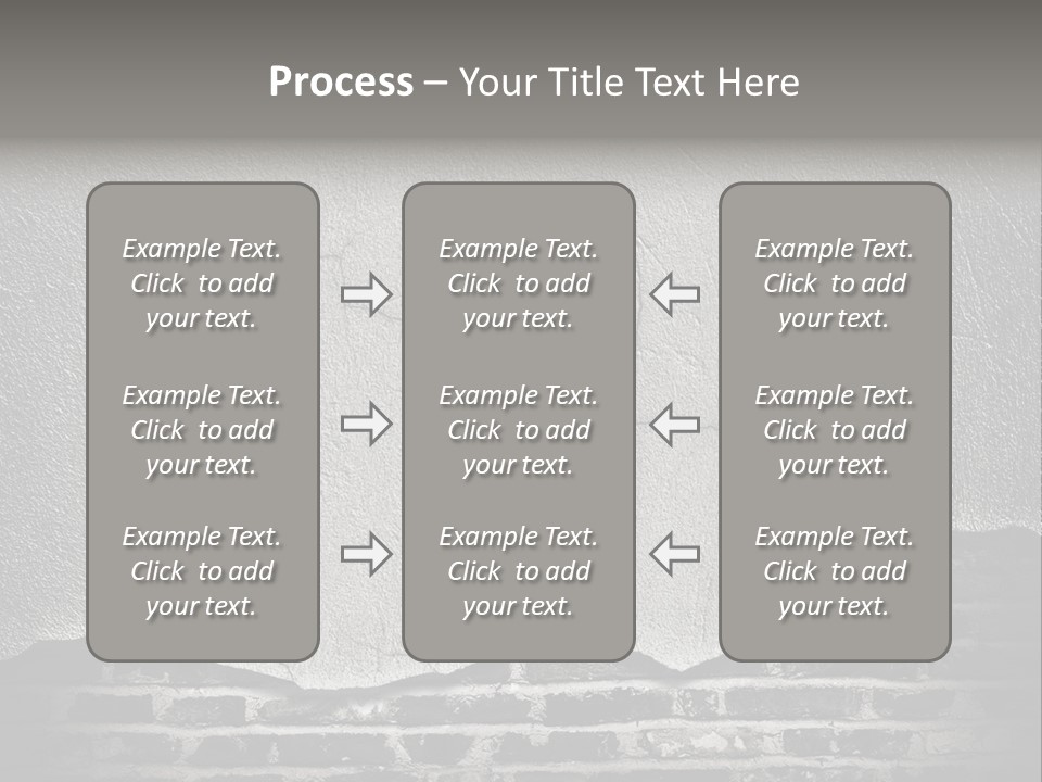 Vintage Factory Stone PowerPoint Template