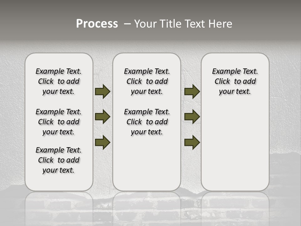 Vintage Factory Stone PowerPoint Template