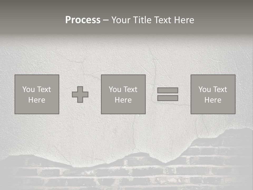 Vintage Factory Stone PowerPoint Template
