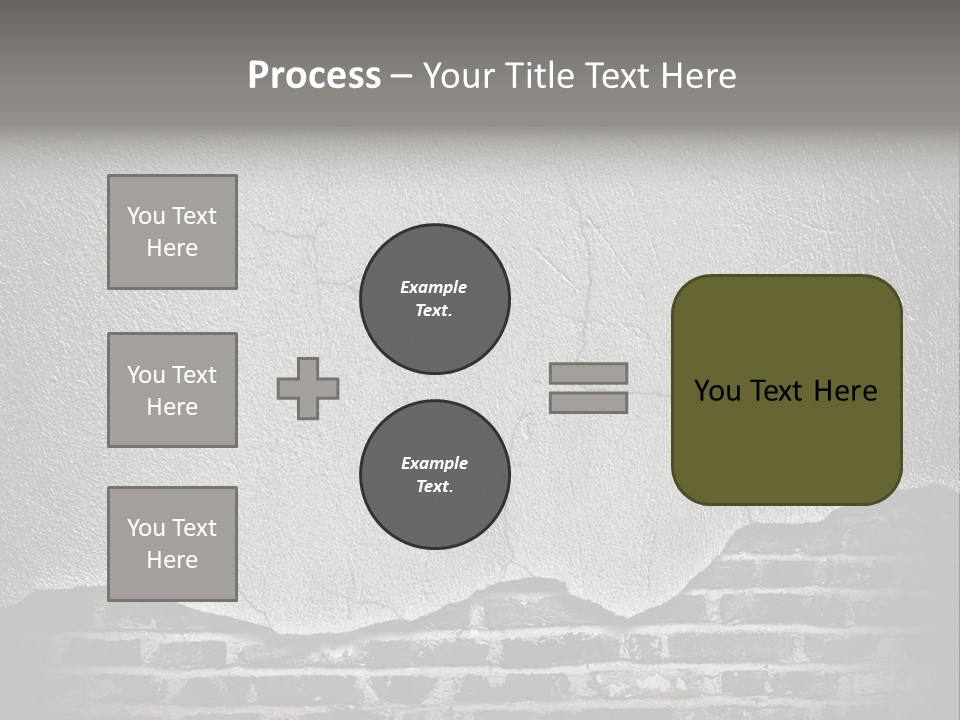 Vintage Factory Stone PowerPoint Template