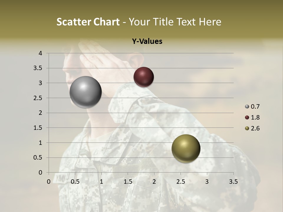 Military Peace Soldier PowerPoint Template