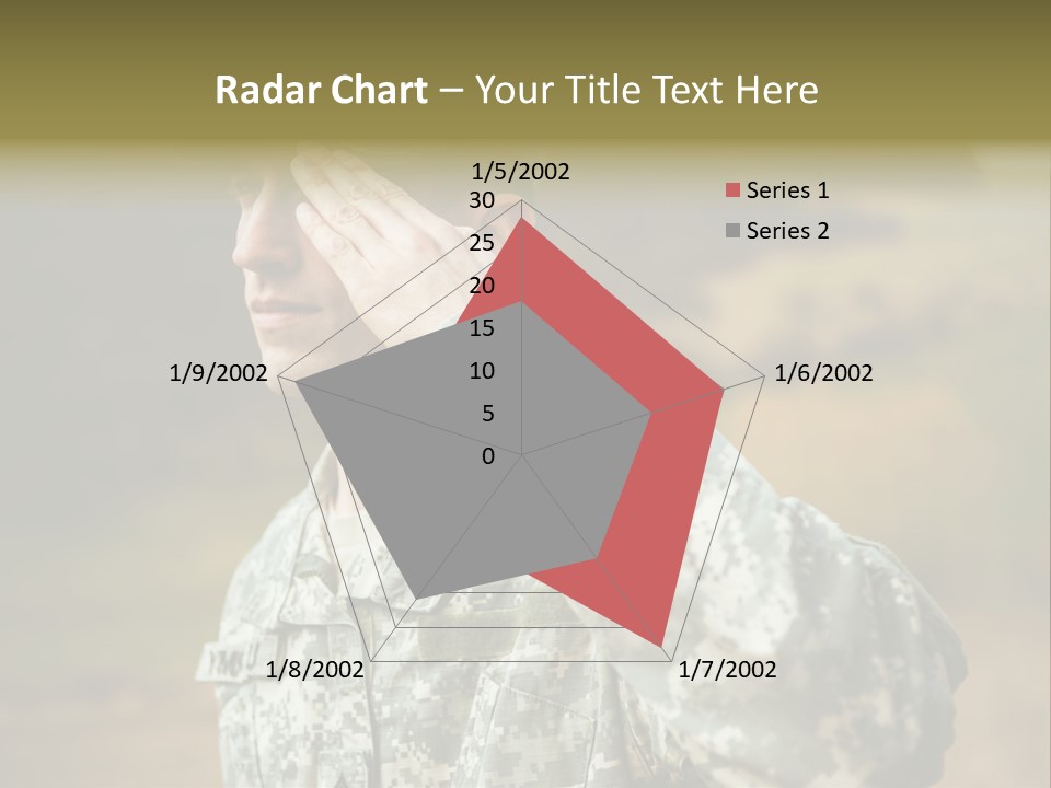 Military Peace Soldier PowerPoint Template