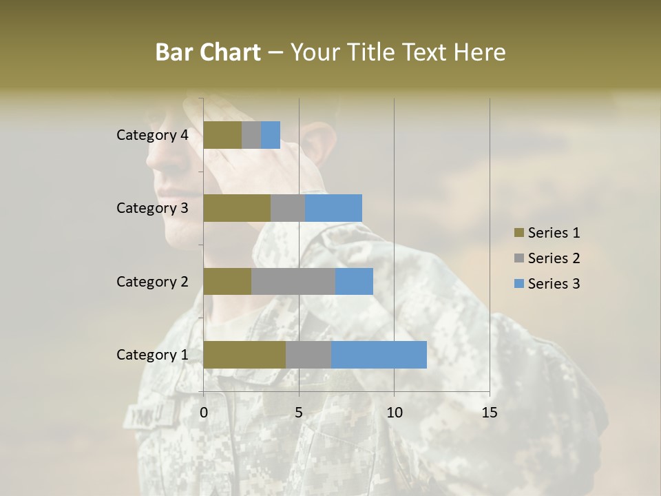 Military Peace Soldier PowerPoint Template