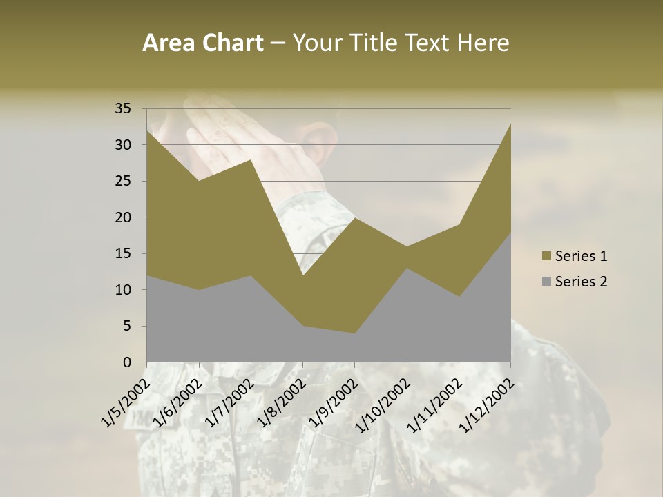 Military Peace Soldier PowerPoint Template