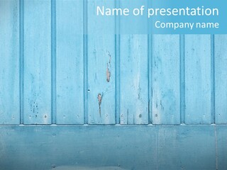 Door Stain Line PowerPoint Template