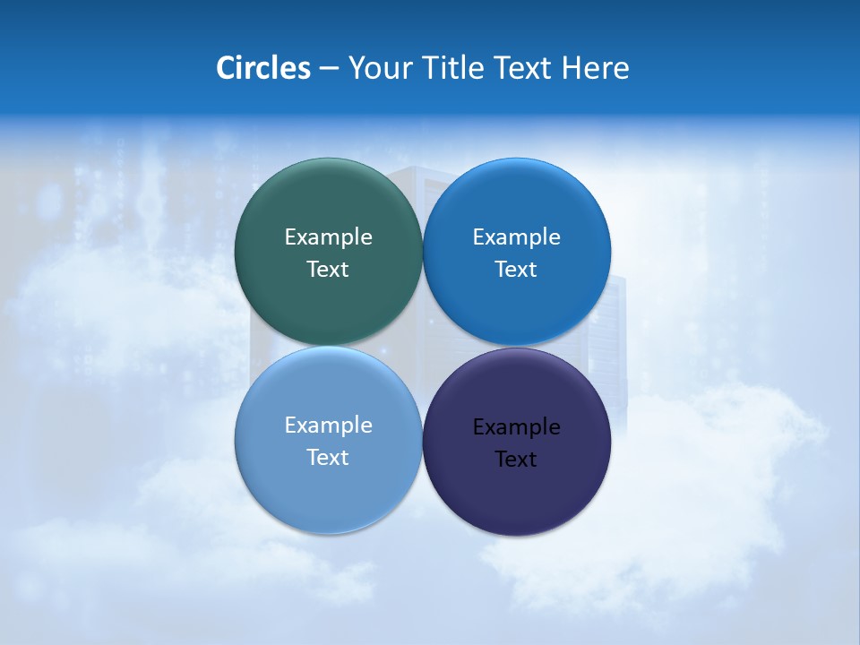 Database Data Network PowerPoint Template