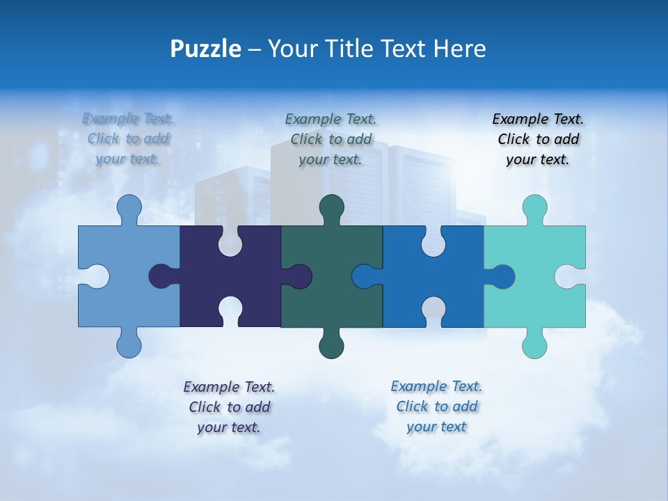Database Data Network PowerPoint Template
