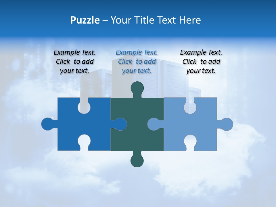 Database Data Network PowerPoint Template