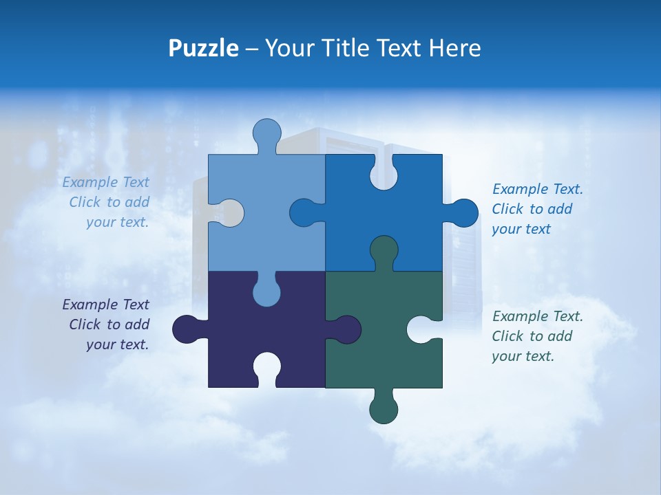 Database Data Network PowerPoint Template