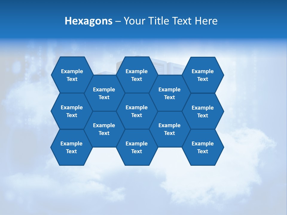 Database Data Network PowerPoint Template
