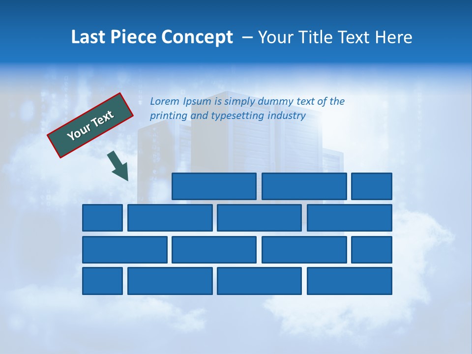 Database Data Network PowerPoint Template