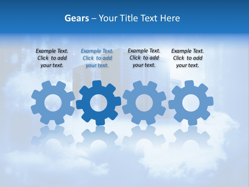Database Data Network PowerPoint Template