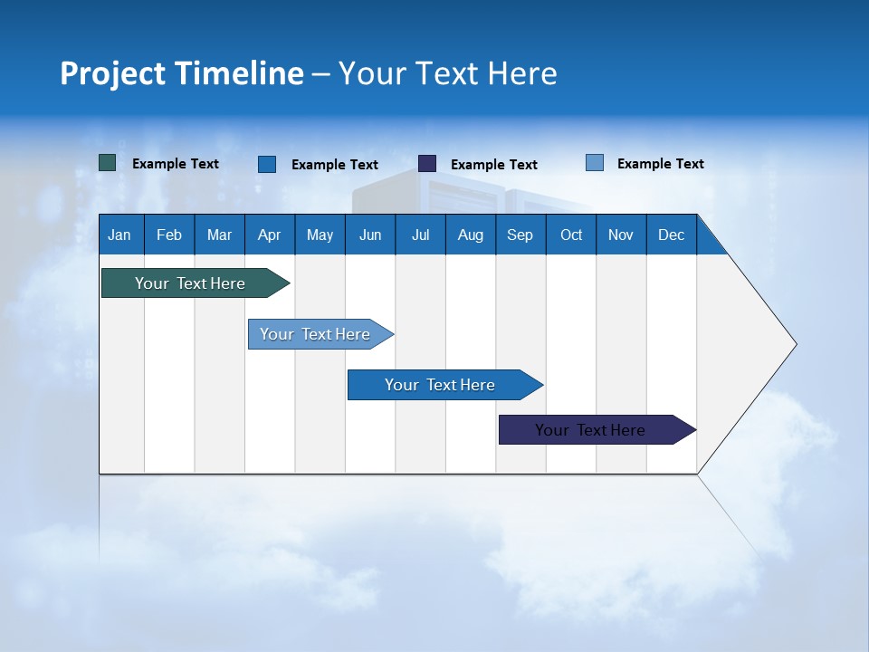 Database Data Network PowerPoint Template