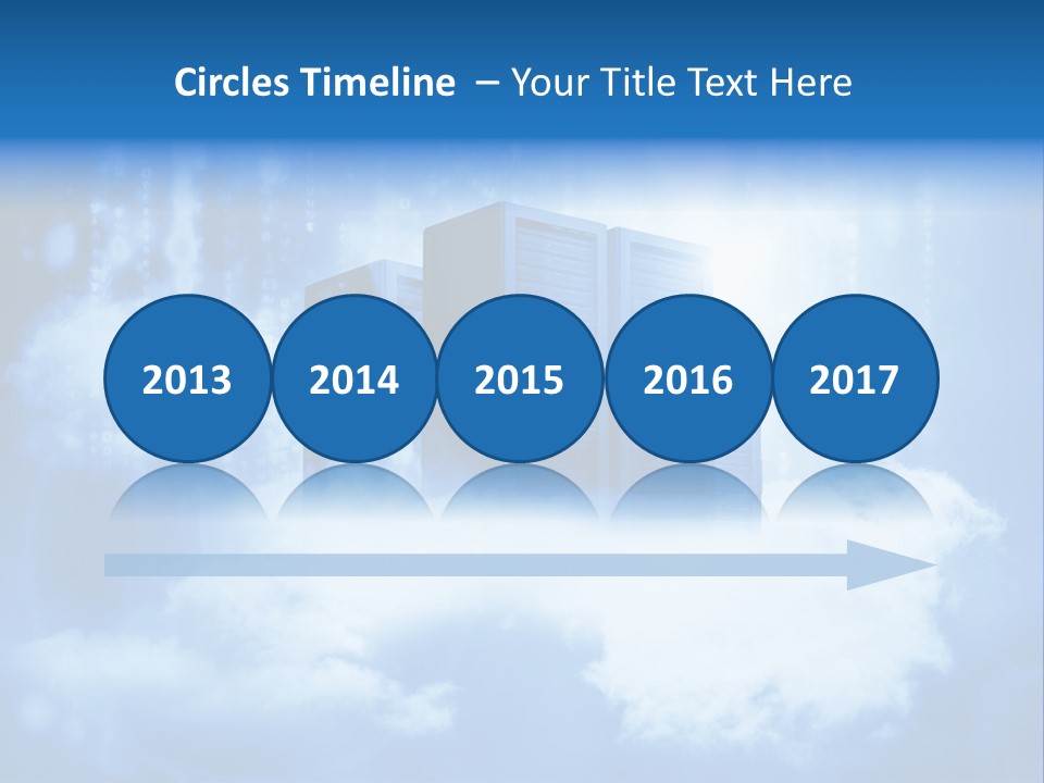 Database Data Network PowerPoint Template