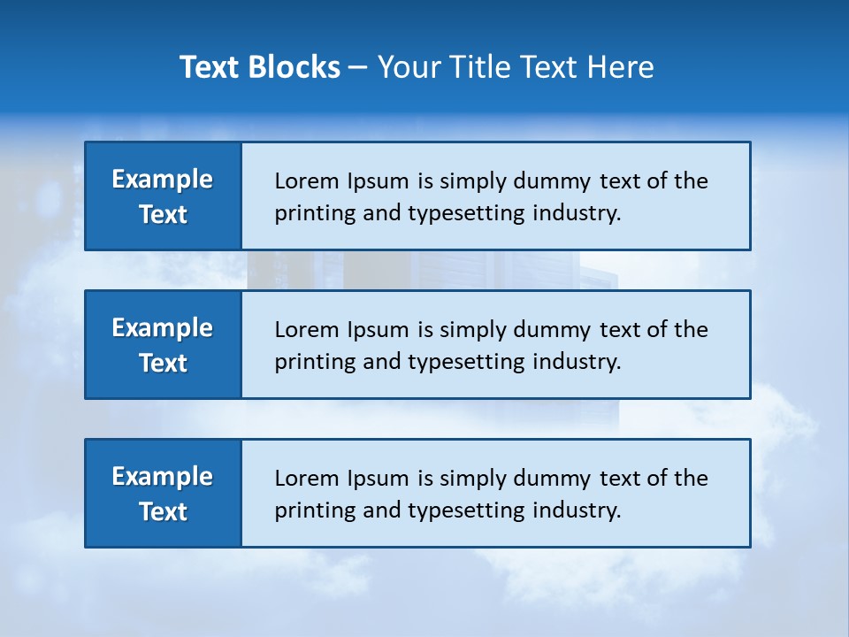Database Data Network PowerPoint Template