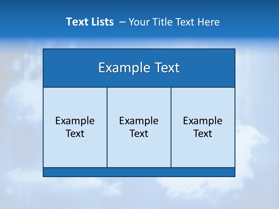 Database Data Network PowerPoint Template