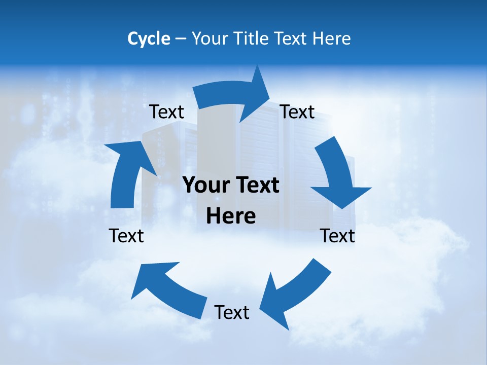Database Data Network PowerPoint Template