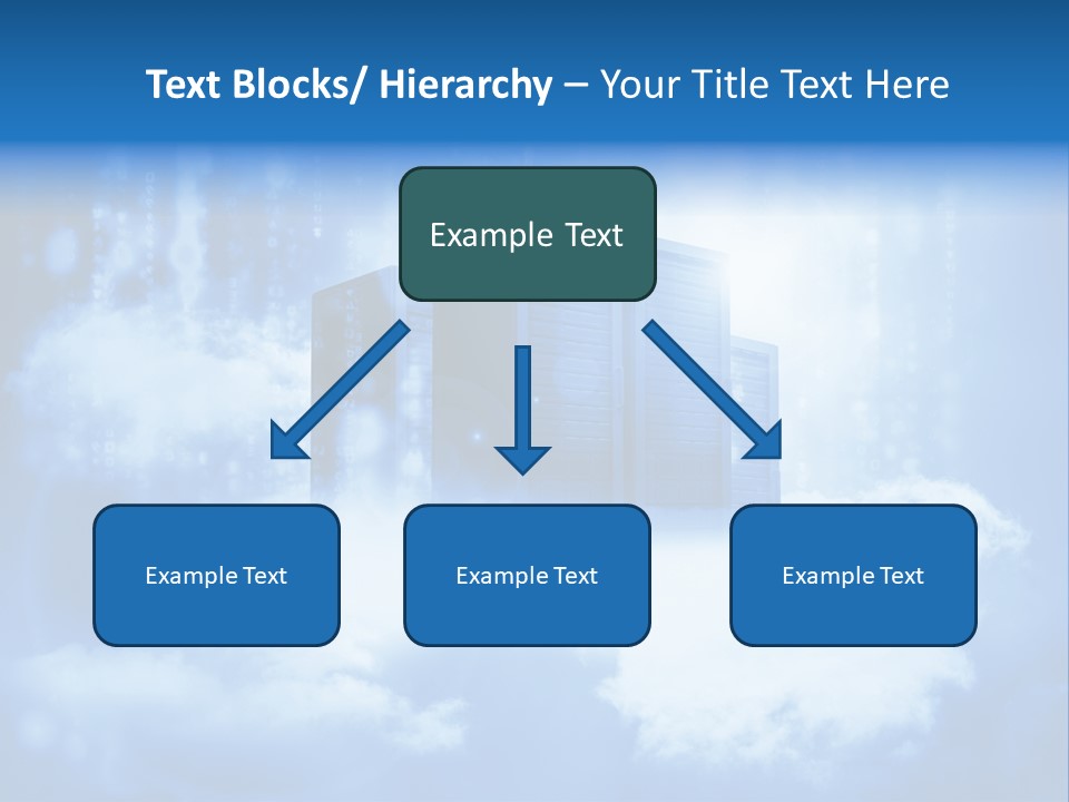 Database Data Network PowerPoint Template