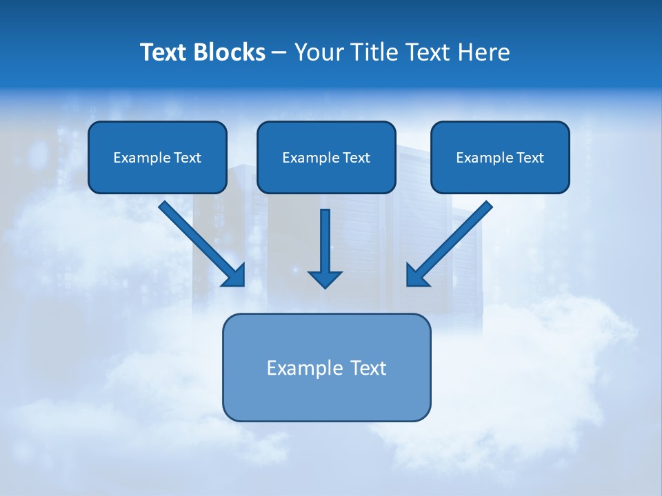 Database Data Network PowerPoint Template