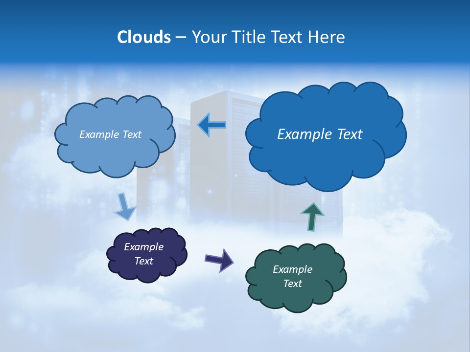 Database Data Network PowerPoint Template