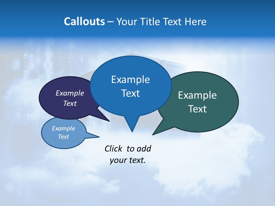 Database Data Network PowerPoint Template