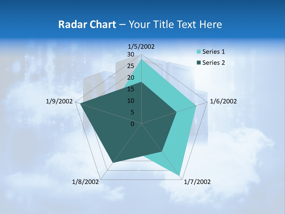 Database Data Network PowerPoint Template