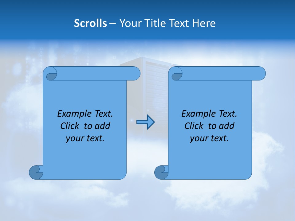 Database Data Network PowerPoint Template