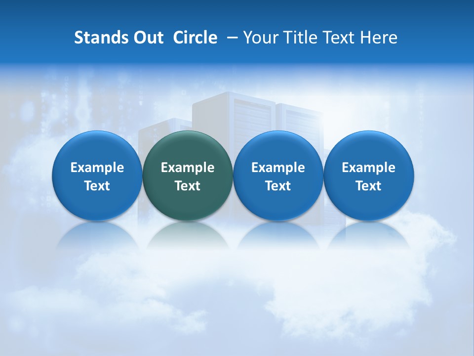 Database Data Network PowerPoint Template