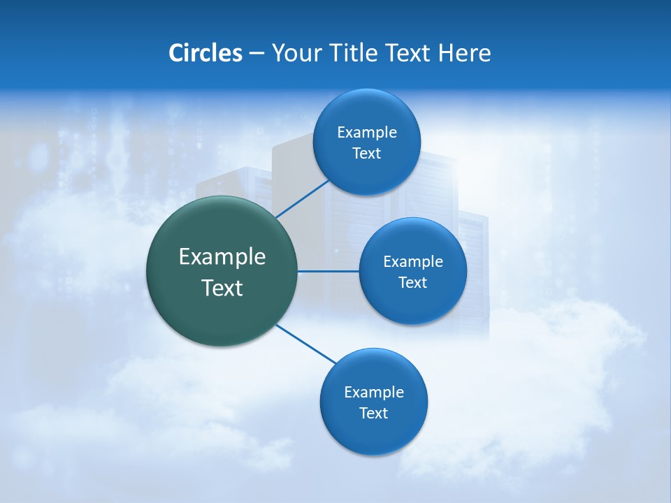 Database Data Network PowerPoint Template