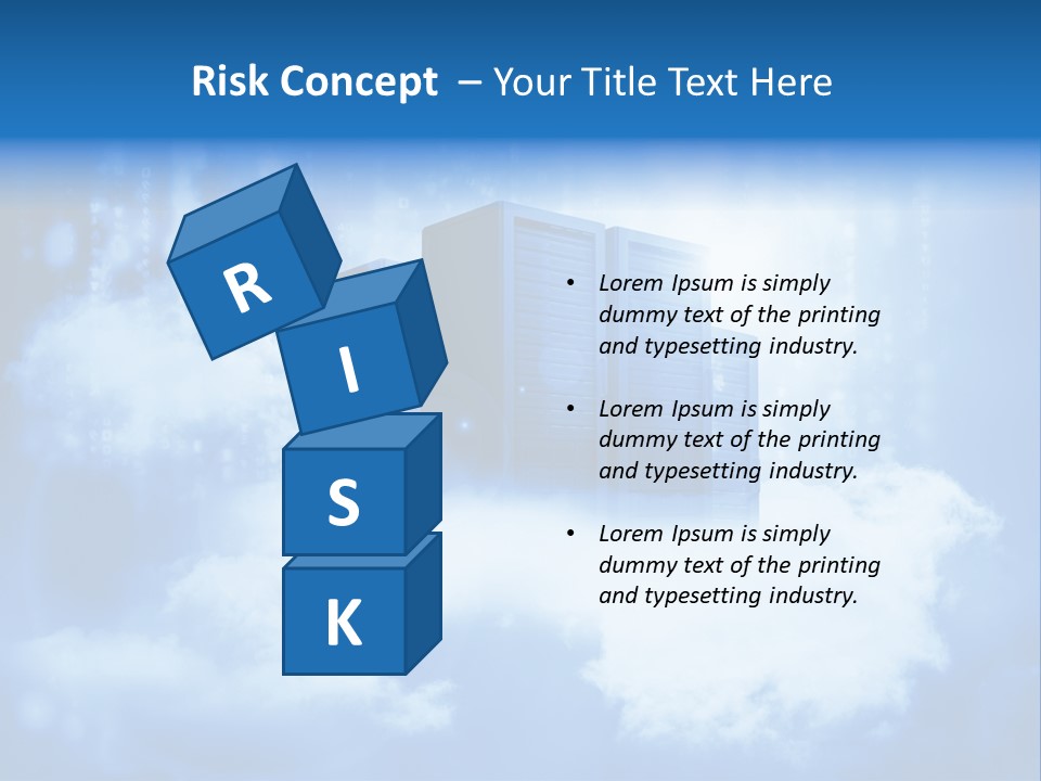 Database Data Network PowerPoint Template