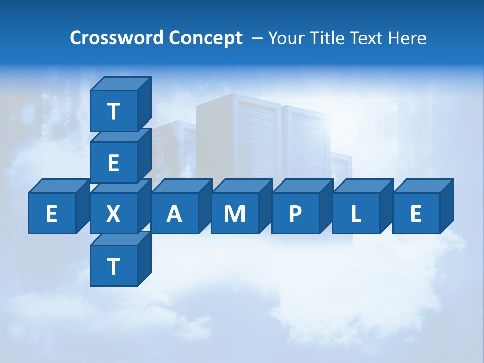 Database Data Network PowerPoint Template