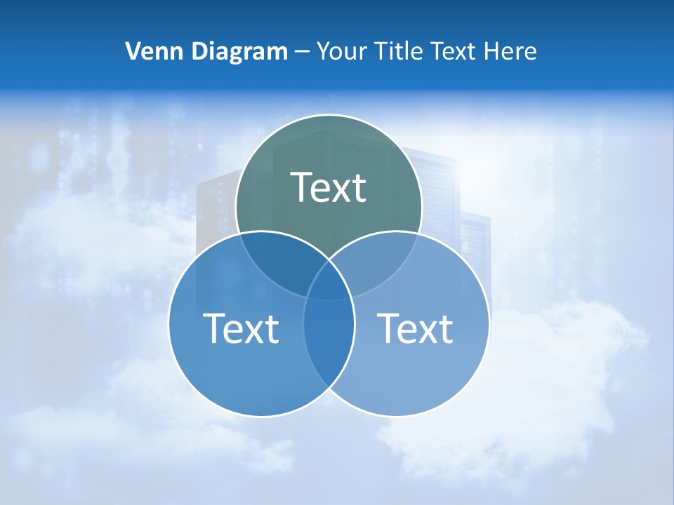 Database Data Network PowerPoint Template