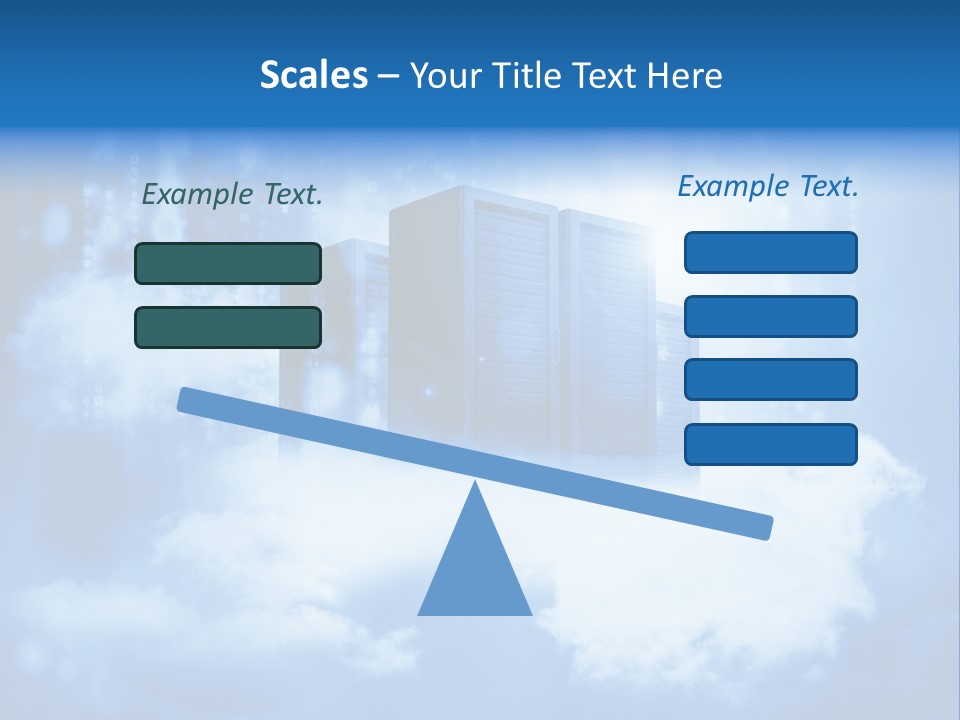 Database Data Network PowerPoint Template
