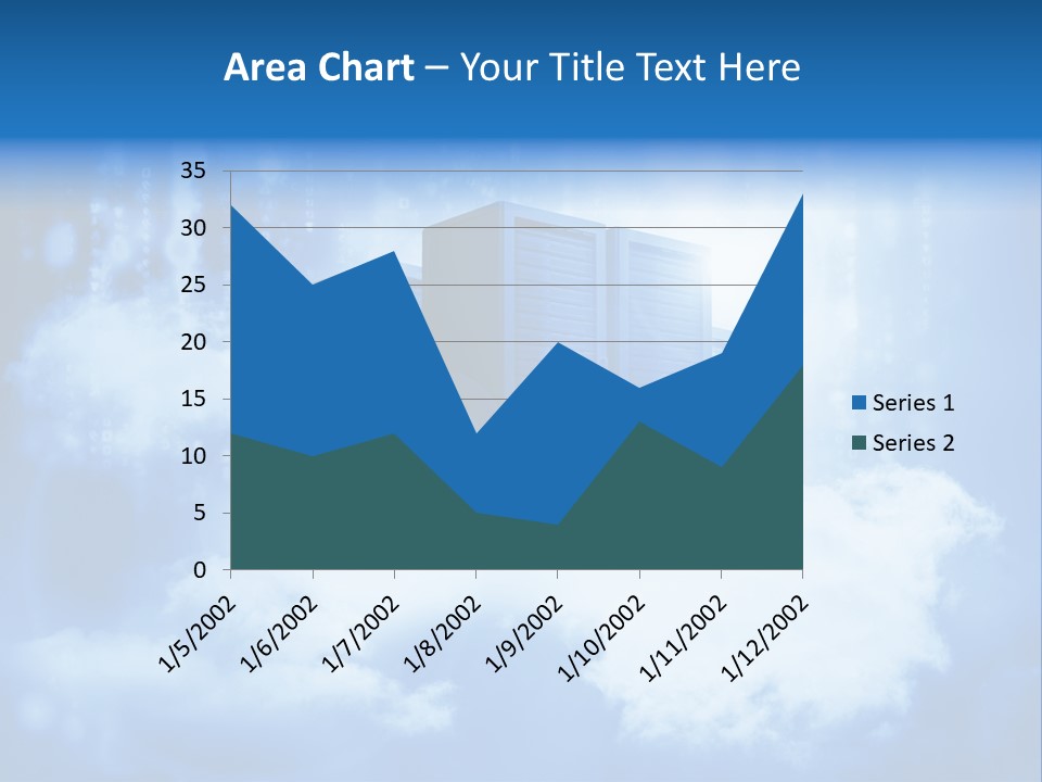 Database Data Network PowerPoint Template