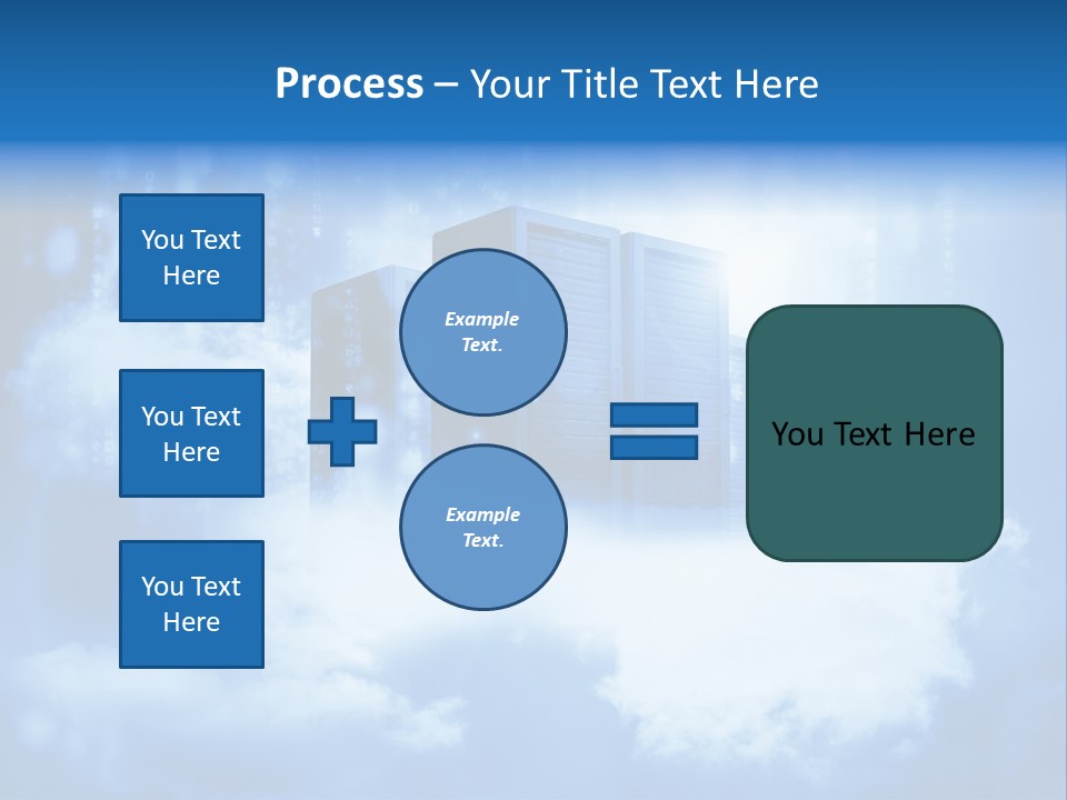 Database Data Network PowerPoint Template