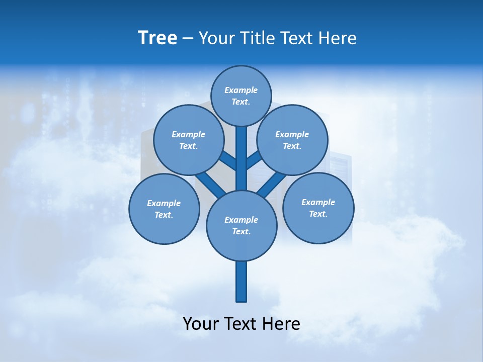 Database Data Network PowerPoint Template