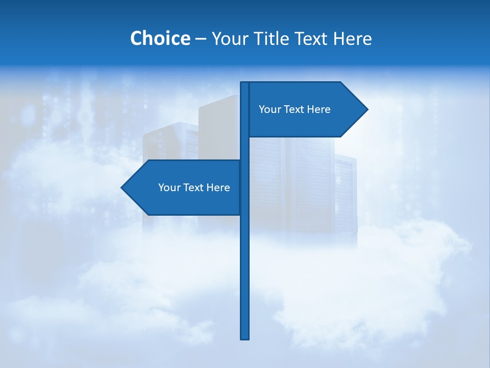 Database Data Network PowerPoint Template