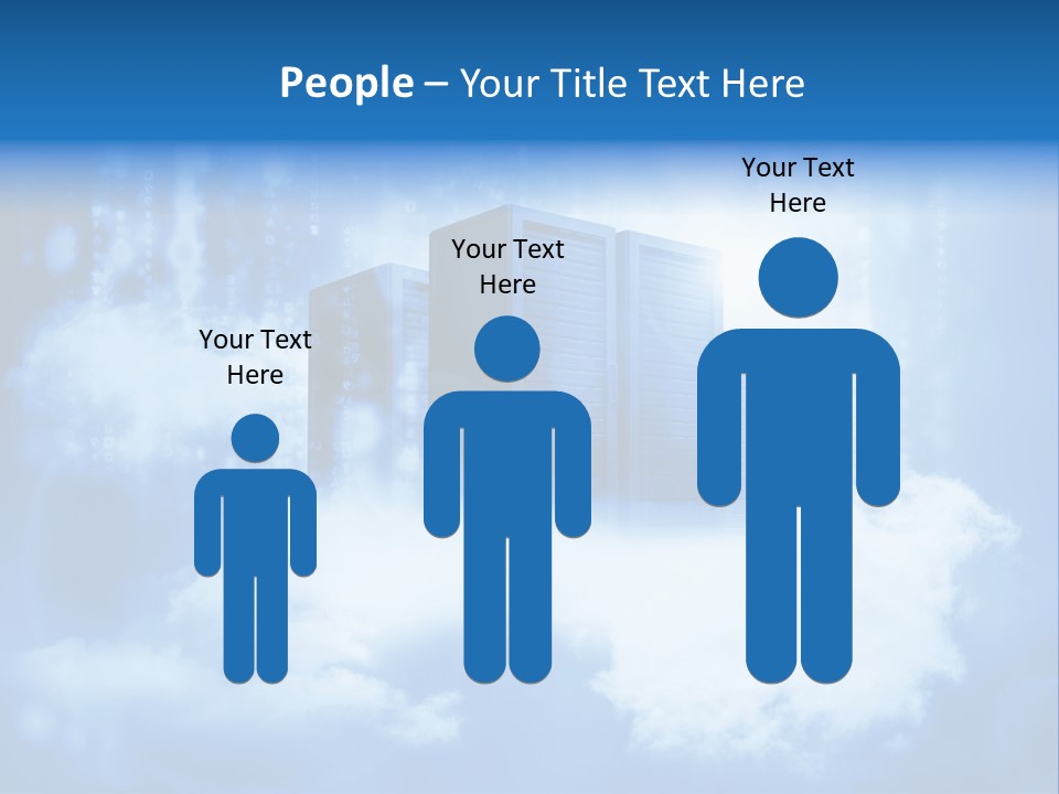 Database Data Network PowerPoint Template