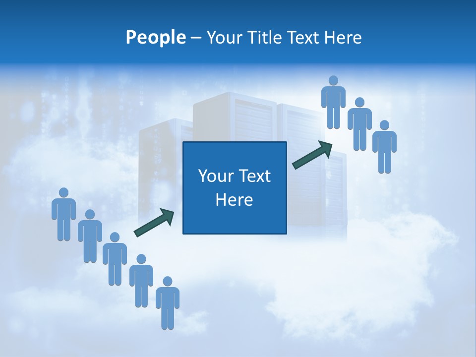 Database Data Network PowerPoint Template