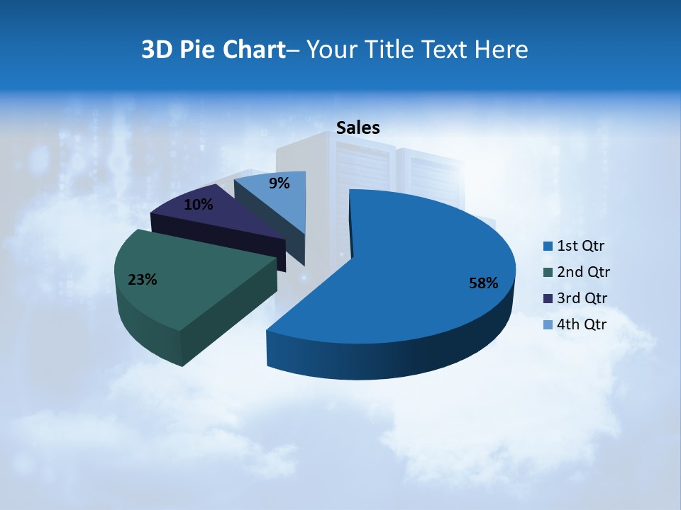 Database Data Network PowerPoint Template
