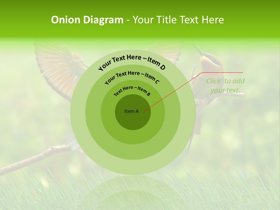 Yellow Wild Image PowerPoint Template