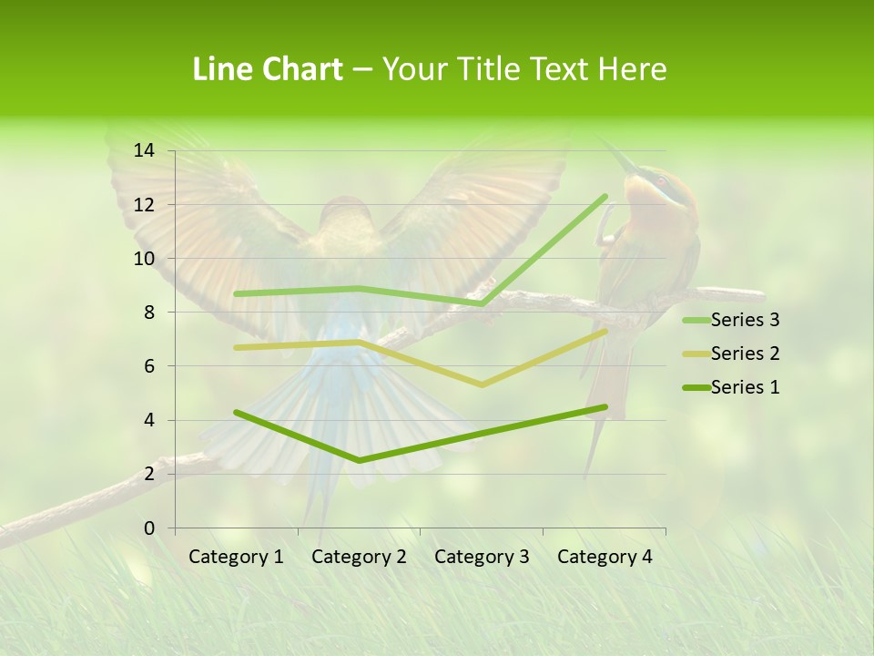 Yellow Wild Image PowerPoint Template