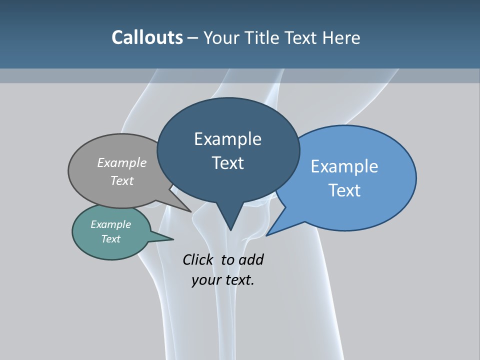 Osteoporosis Biology Backache PowerPoint Template