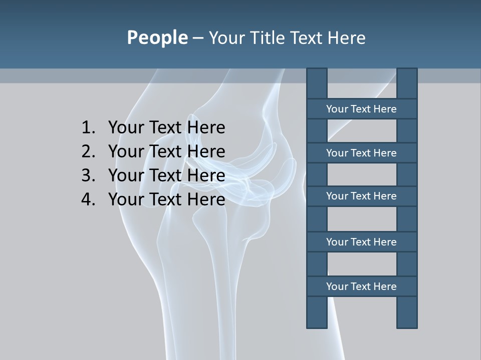 Osteoporosis Biology Backache PowerPoint Template