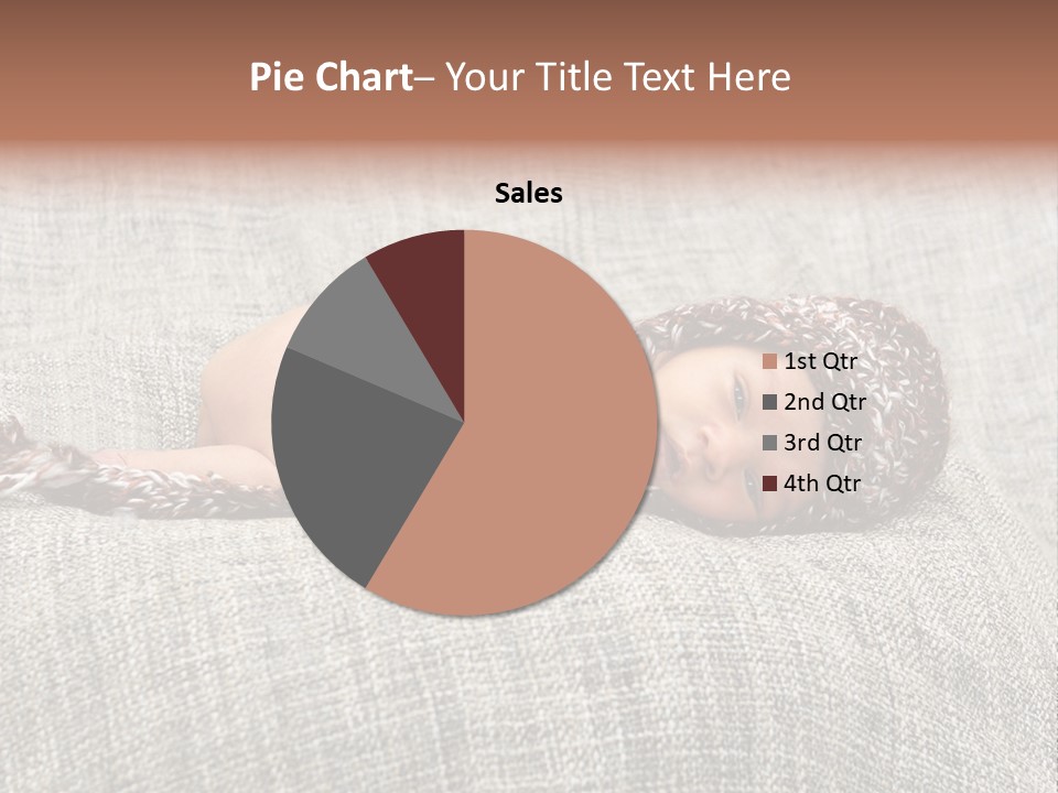 Childhood Crochet Skin PowerPoint Template