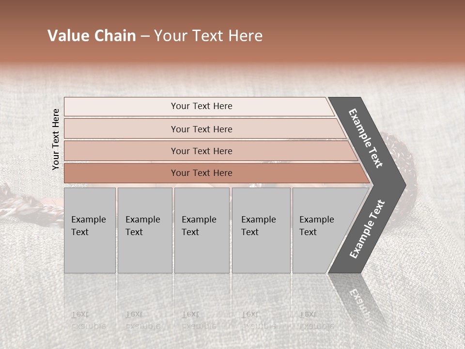 Childhood Crochet Skin PowerPoint Template