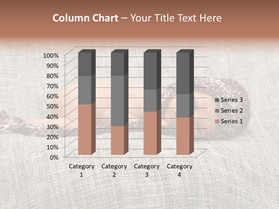 Childhood Crochet Skin PowerPoint Template