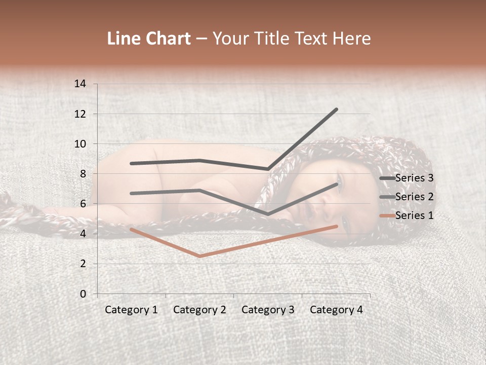 Childhood Crochet Skin PowerPoint Template